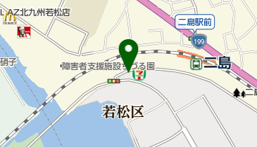 セブンイレブン 若松南二島2丁目店の地図画像