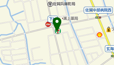 セブンイレブン 佐賀兵庫下村店の地図画像