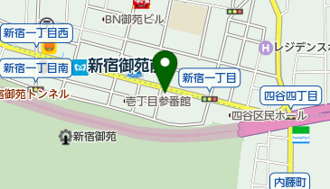 セブンイレブン 新宿1丁目新宿通り店の地図画像