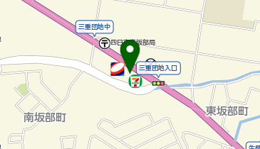 セブンイレブン 四日市三重団地入口店の地図画像