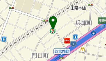 セブンイレブン 神戸三川口町1丁目店の地図画像
