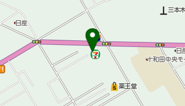 セブンイレブン 十和田東十四番町店の地図画像