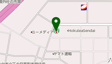 セブンイレブン 仙台六丁の目中町店の地図画像
