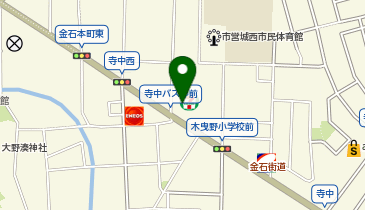 セブンイレブン 金沢寺中町店の地図画像