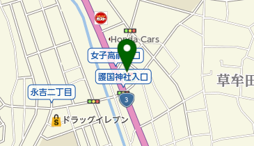 セブンイレブン 鹿児島護国神社前店の地図画像