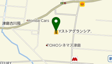 セブン銀行 ヨシヅヤ 津島本店 共同出張所の地図画像