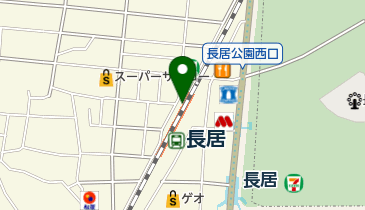 セブンイレブン ハートインJR長居駅改札口店の地図画像