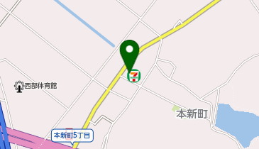 セブンイレブン 豊田市本新町店の地図画像