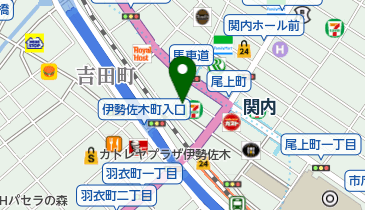 セブンイレブン 横浜真砂町4丁目店の地図画像