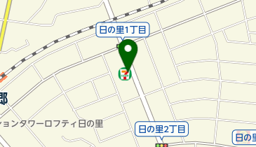 セブンイレブン 宗像日の里店の地図画像