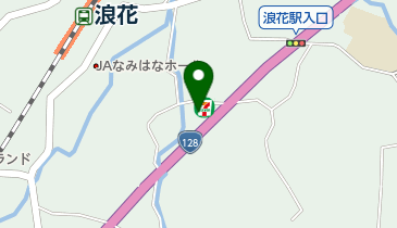 セブンイレブン 大原浪花店の地図画像