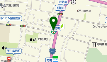 セブンイレブン 金沢高岡町店の地図画像