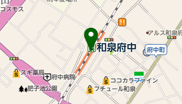 セブンイレブン ハートインJR和泉府中駅改札口店の地図画像