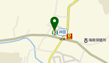 セブンイレブン 海南井田店の地図画像
