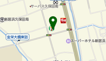 セブンイレブン 新居浜高木町店の地図画像