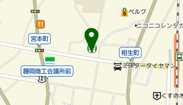 セブンイレブン 藤岡仲町店の地図画像