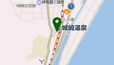 セブン銀行 おみやげ街道JR城崎温泉改札口店 共同出張所の地図画像