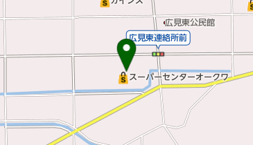 セブン銀行 スーパーセンターオークワ 可児御嵩インター店 共同出張所の地図画像