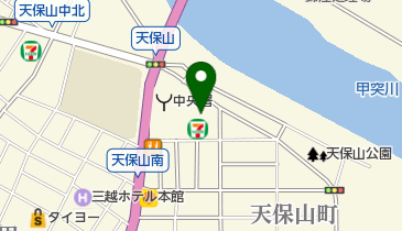 セブンイレブン 鹿児島天保山店の地図画像