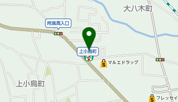 セブンイレブン 高崎上小鳥町店の地図画像