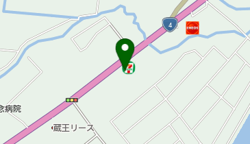 セブンイレブン 宮城蔵王バイパス店の地図画像