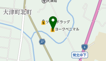 セブン銀行 ヨークベニマル 大津店 共同出張所の地図画像