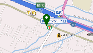 セブンイレブン 小倉横代店の地図画像