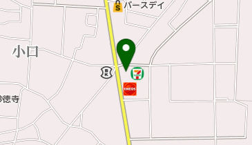 セブンイレブン 大口町上小口店の地図画像