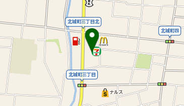 セブンイレブン 上越北城店の地図画像