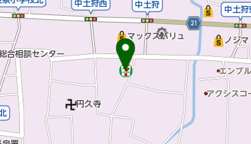 セブンイレブン 長泉中土狩北店の地図画像