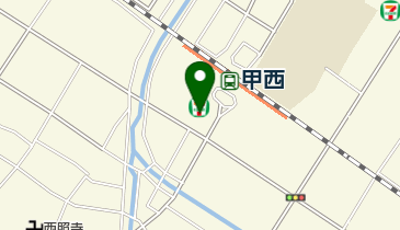 セブンイレブン 甲西駅前店の地図画像