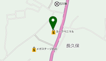 セブン銀行 ヨークベニマル メガステージ石川店 共同出張所の地図画像