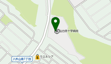 セブンイレブン KOYO仙台赤十字病院店の地図画像