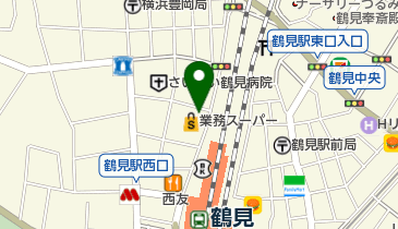 セブンイレブン 横浜鶴見駅西店の地図画像