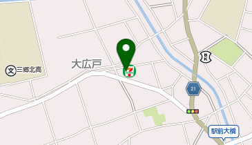 セブンイレブン 三郷茂田井店の地図画像