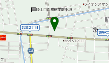 セブンイレブン 熊本秋津新町店の地図画像
