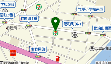 セブンイレブン 広島昭和町店の地図画像