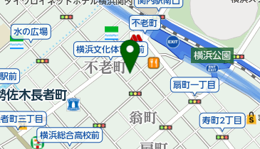 セブンイレブン 横浜不老町1丁目店の地図画像