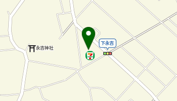 セブンイレブン 茂原永吉神社前店の地図画像