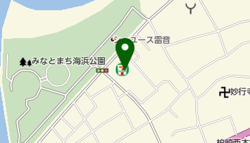 セブンイレブン 柏崎西港町店の地図画像