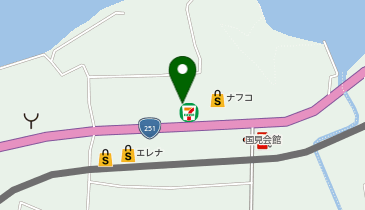 セブンイレブン 国見神代店の地図画像