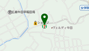 セブンイレブン 広島牛田東店の地図画像