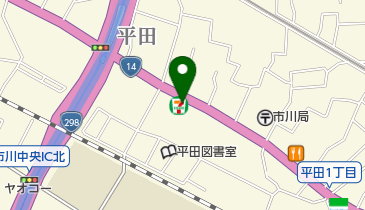 セブンイレブン 市川平田1丁目店の地図画像