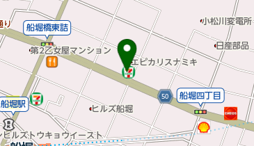 セブンイレブン 江戸川松江5丁目店の地図画像