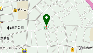 セブンイレブン 北区志茂2丁目店の地図画像