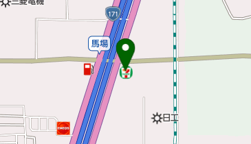 セブンイレブン 長岡京馬場店の地図画像