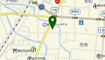 セブンイレブン 金沢芳斉2丁目店の地図画像
