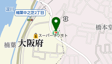 セブンイレブン 京阪橋本駅南店の地図画像