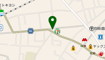 セブンイレブン 四街道和良比店の地図画像