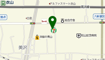 愛媛県松山市のセブンイレブン一覧 Navitime